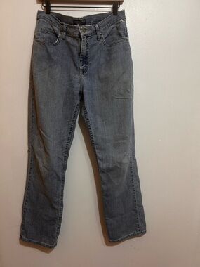 Classic Straight Leg Jeans - Light Blue